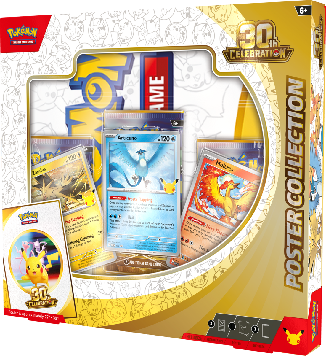Pokémon TCG: 30th Celebration - Poster Collection