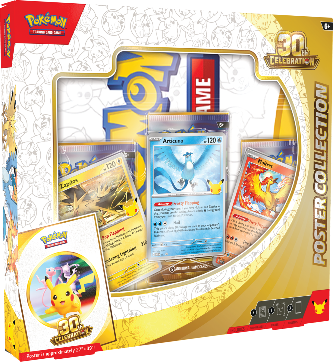 Pokémon TCG: 30th Celebration - Poster Collection